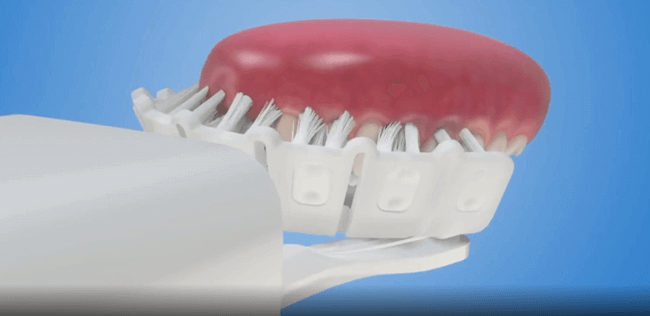 当科技遇上牙齿,电动牙刷科技新趋势 Automatic tooth brushing technology diagram
